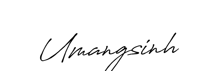 Once you've used our free online signature maker to create your best signature Antro_Vectra_Bolder style, it's time to enjoy all of the benefits that Umangsinh name signing documents. Umangsinh signature style 7 images and pictures png