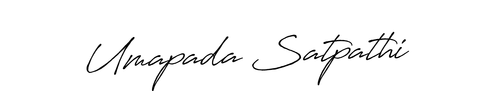 Similarly Antro_Vectra_Bolder is the best handwritten signature design. Signature creator online .You can use it as an online autograph creator for name Umapada Satpathi. Umapada Satpathi signature style 7 images and pictures png