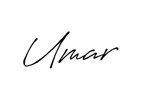 How to make Umar  signature? Antro_Vectra_Bolder is a professional autograph style. Create handwritten signature for Umar  name. Umar  signature style 7 images and pictures png