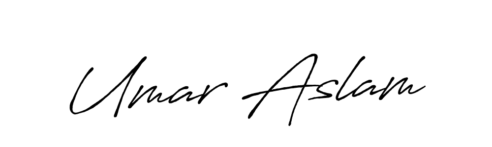 Make a beautiful signature design for name Umar Aslam. Use this online signature maker to create a handwritten signature for free. Umar Aslam signature style 7 images and pictures png