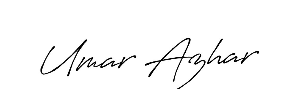 Here are the top 10 professional signature styles for the name Umar Azhar. These are the best autograph styles you can use for your name. Umar Azhar signature style 7 images and pictures png