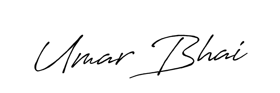 if you are searching for the best signature style for your name Umar Bhai. so please give up your signature search. here we have designed multiple signature styles  using Antro_Vectra_Bolder. Umar Bhai signature style 7 images and pictures png