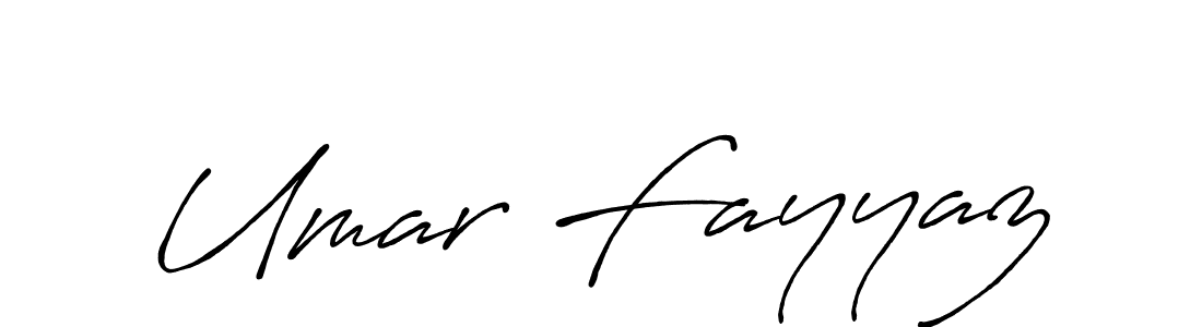 Use a signature maker to create a handwritten signature online. With this signature software, you can design (Antro_Vectra_Bolder) your own signature for name Umar Fayyaz. Umar Fayyaz signature style 7 images and pictures png