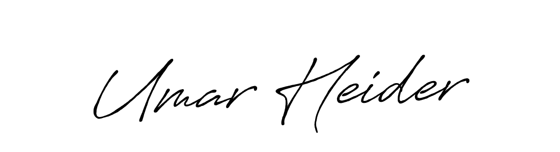 How to make Umar Heider signature? Antro_Vectra_Bolder is a professional autograph style. Create handwritten signature for Umar Heider name. Umar Heider signature style 7 images and pictures png