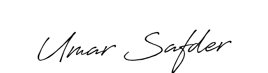 Use a signature maker to create a handwritten signature online. With this signature software, you can design (Antro_Vectra_Bolder) your own signature for name Umar Safder. Umar Safder signature style 7 images and pictures png