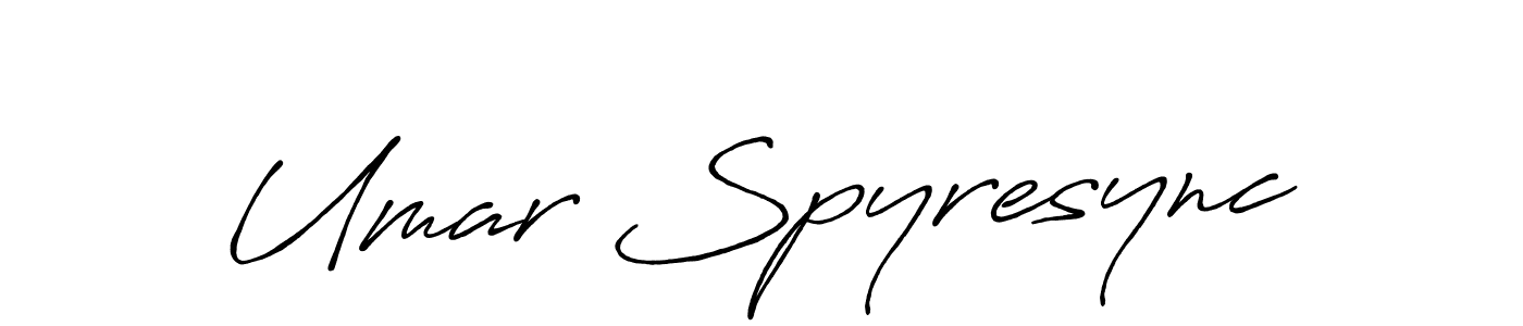 Also You can easily find your signature by using the search form. We will create Umar Spyresync name handwritten signature images for you free of cost using Antro_Vectra_Bolder sign style. Umar Spyresync signature style 7 images and pictures png