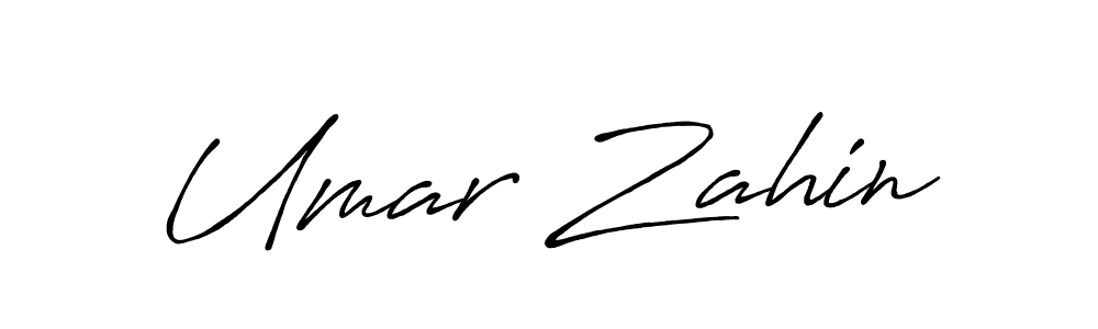 Similarly Antro_Vectra_Bolder is the best handwritten signature design. Signature creator online .You can use it as an online autograph creator for name Umar Zahin. Umar Zahin signature style 7 images and pictures png