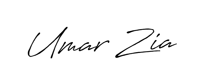 Use a signature maker to create a handwritten signature online. With this signature software, you can design (Antro_Vectra_Bolder) your own signature for name Umar Zia. Umar Zia signature style 7 images and pictures png