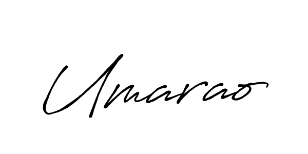 Create a beautiful signature design for name Umarao. With this signature (Antro_Vectra_Bolder) fonts, you can make a handwritten signature for free. Umarao signature style 7 images and pictures png