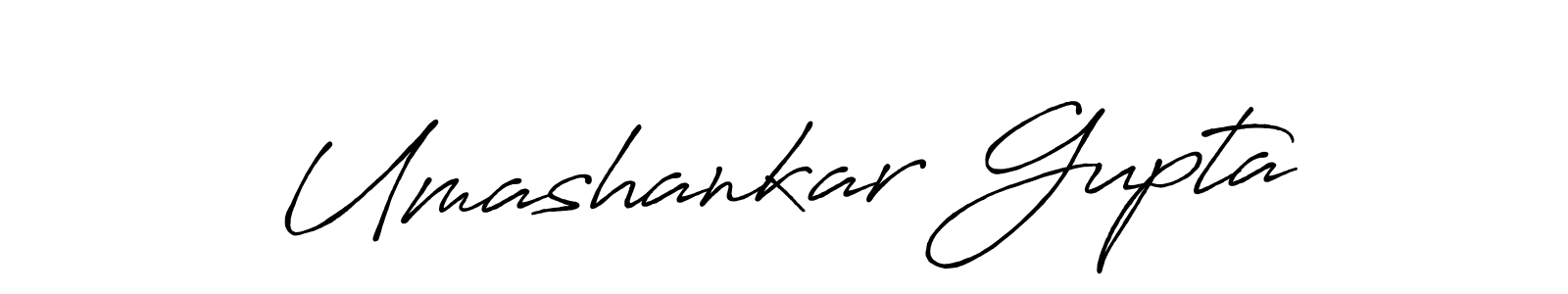 Create a beautiful signature design for name Umashankar Gupta. With this signature (Antro_Vectra_Bolder) fonts, you can make a handwritten signature for free. Umashankar Gupta signature style 7 images and pictures png