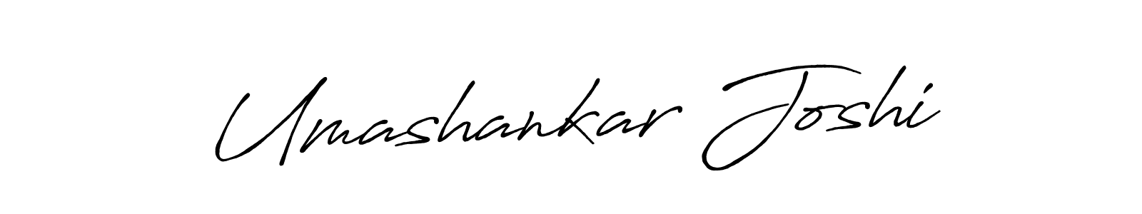 Create a beautiful signature design for name Umashankar Joshi. With this signature (Antro_Vectra_Bolder) fonts, you can make a handwritten signature for free. Umashankar Joshi signature style 7 images and pictures png