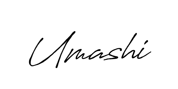 Design your own signature with our free online signature maker. With this signature software, you can create a handwritten (Antro_Vectra_Bolder) signature for name Umashi. Umashi signature style 7 images and pictures png