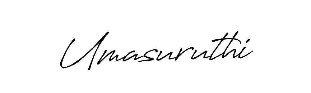 Umasuruthi stylish signature style. Best Handwritten Sign (Antro_Vectra_Bolder) for my name. Handwritten Signature Collection Ideas for my name Umasuruthi. Umasuruthi signature style 7 images and pictures png