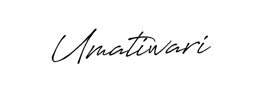 How to make Umatiwari name signature. Use Antro_Vectra_Bolder style for creating short signs online. This is the latest handwritten sign. Umatiwari signature style 7 images and pictures png