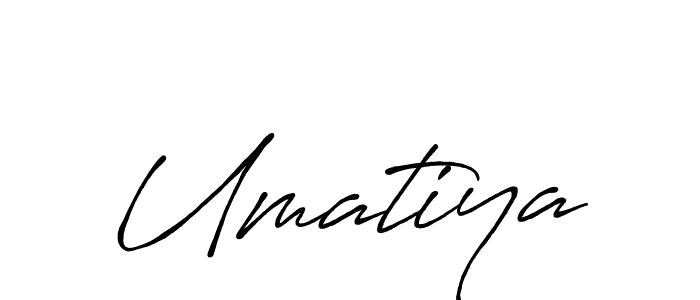 Similarly Antro_Vectra_Bolder is the best handwritten signature design. Signature creator online .You can use it as an online autograph creator for name Umatiya. Umatiya signature style 7 images and pictures png