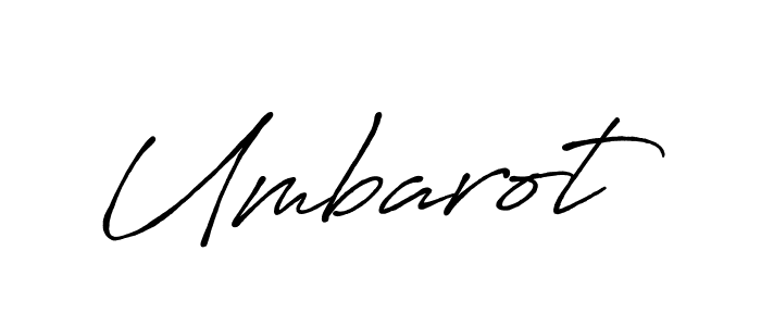 The best way (Antro_Vectra_Bolder) to make a short signature is to pick only two or three words in your name. The name Umbarot include a total of six letters. For converting this name. Umbarot signature style 7 images and pictures png