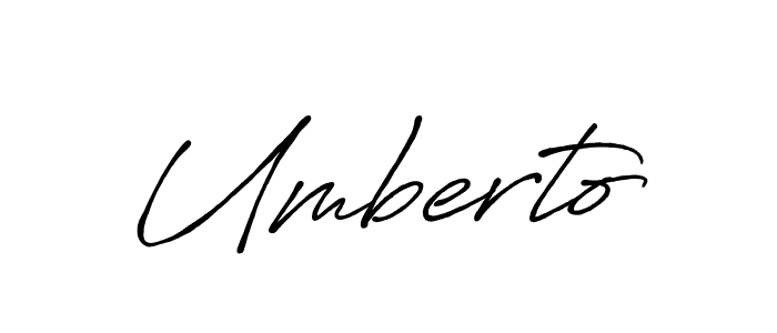 How to make Umberto signature? Antro_Vectra_Bolder is a professional autograph style. Create handwritten signature for Umberto name. Umberto signature style 7 images and pictures png