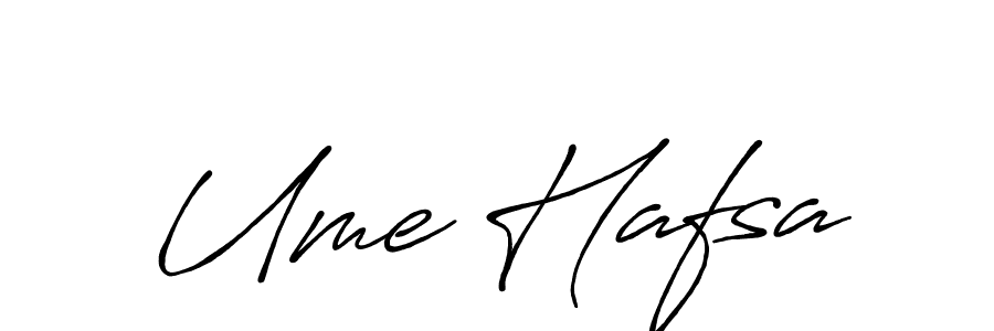 How to Draw Ume Hafsa signature style? Antro_Vectra_Bolder is a latest design signature styles for name Ume Hafsa. Ume Hafsa signature style 7 images and pictures png
