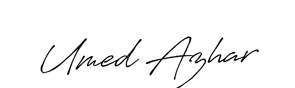 Here are the top 10 professional signature styles for the name Umed Azhar. These are the best autograph styles you can use for your name. Umed Azhar signature style 7 images and pictures png
