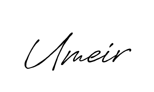 It looks lik you need a new signature style for name Umeir. Design unique handwritten (Antro_Vectra_Bolder) signature with our free signature maker in just a few clicks. Umeir signature style 7 images and pictures png