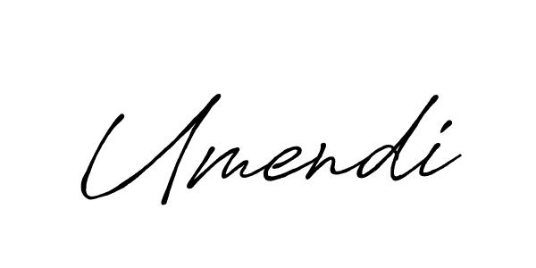 Use a signature maker to create a handwritten signature online. With this signature software, you can design (Antro_Vectra_Bolder) your own signature for name Umendi. Umendi signature style 7 images and pictures png