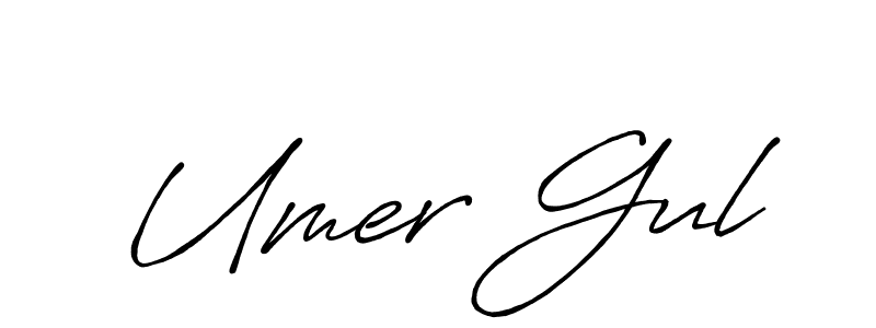 Antro_Vectra_Bolder is a professional signature style that is perfect for those who want to add a touch of class to their signature. It is also a great choice for those who want to make their signature more unique. Get Umer Gul name to fancy signature for free. Umer Gul signature style 7 images and pictures png