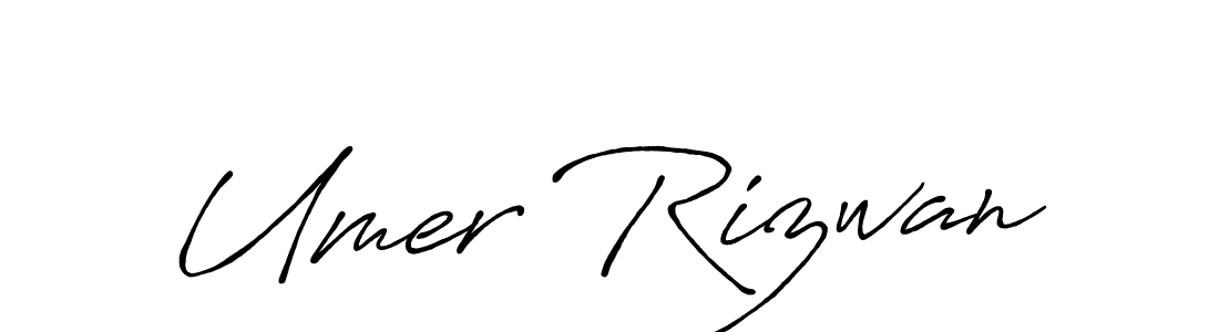 Also You can easily find your signature by using the search form. We will create Umer Rizwan name handwritten signature images for you free of cost using Antro_Vectra_Bolder sign style. Umer Rizwan signature style 7 images and pictures png