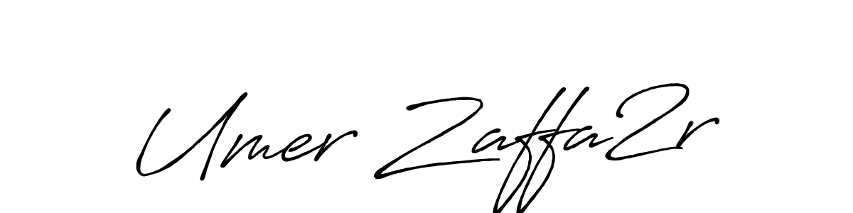 Design your own signature with our free online signature maker. With this signature software, you can create a handwritten (Antro_Vectra_Bolder) signature for name Umer Zaffa2r. Umer Zaffa2r signature style 7 images and pictures png