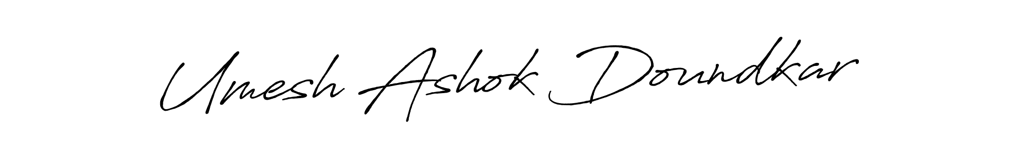 Best and Professional Signature Style for Umesh Ashok Doundkar. Antro_Vectra_Bolder Best Signature Style Collection. Umesh Ashok Doundkar signature style 7 images and pictures png