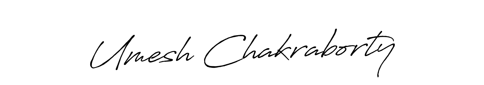 Antro_Vectra_Bolder is a professional signature style that is perfect for those who want to add a touch of class to their signature. It is also a great choice for those who want to make their signature more unique. Get Umesh Chakraborty name to fancy signature for free. Umesh Chakraborty signature style 7 images and pictures png