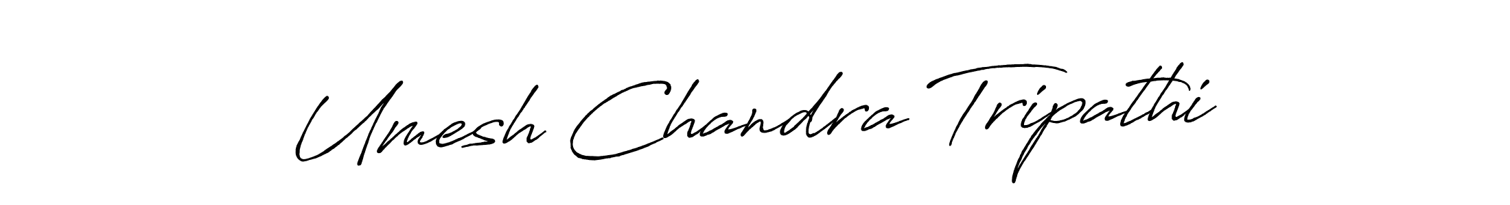 Design your own signature with our free online signature maker. With this signature software, you can create a handwritten (Antro_Vectra_Bolder) signature for name Umesh Chandra Tripathi. Umesh Chandra Tripathi signature style 7 images and pictures png