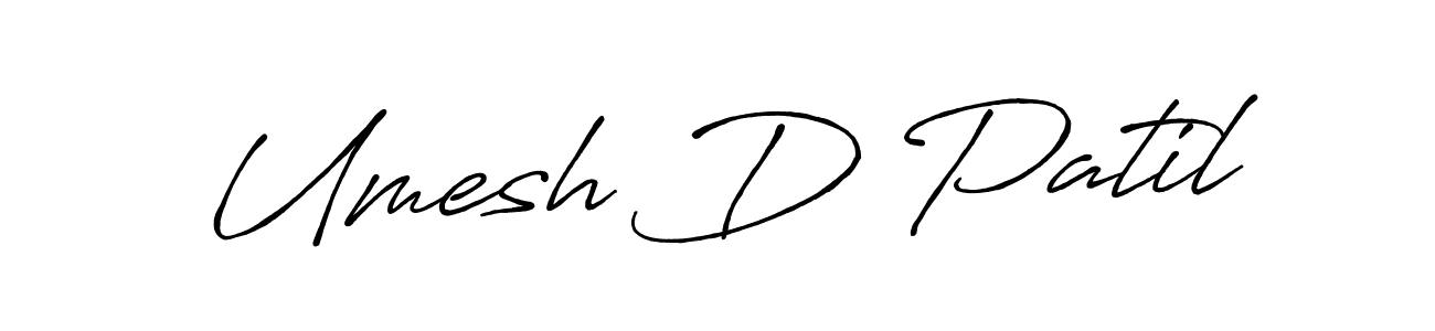 if you are searching for the best signature style for your name Umesh D Patil. so please give up your signature search. here we have designed multiple signature styles  using Antro_Vectra_Bolder. Umesh D Patil signature style 7 images and pictures png