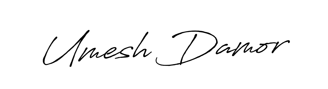 Make a short Umesh Damor signature style. Manage your documents anywhere anytime using Antro_Vectra_Bolder. Create and add eSignatures, submit forms, share and send files easily. Umesh Damor signature style 7 images and pictures png