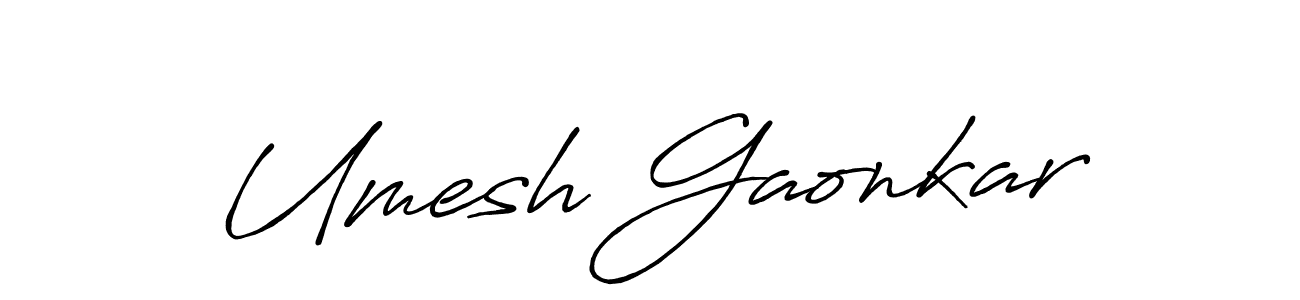 You can use this online signature creator to create a handwritten signature for the name Umesh Gaonkar. This is the best online autograph maker. Umesh Gaonkar signature style 7 images and pictures png