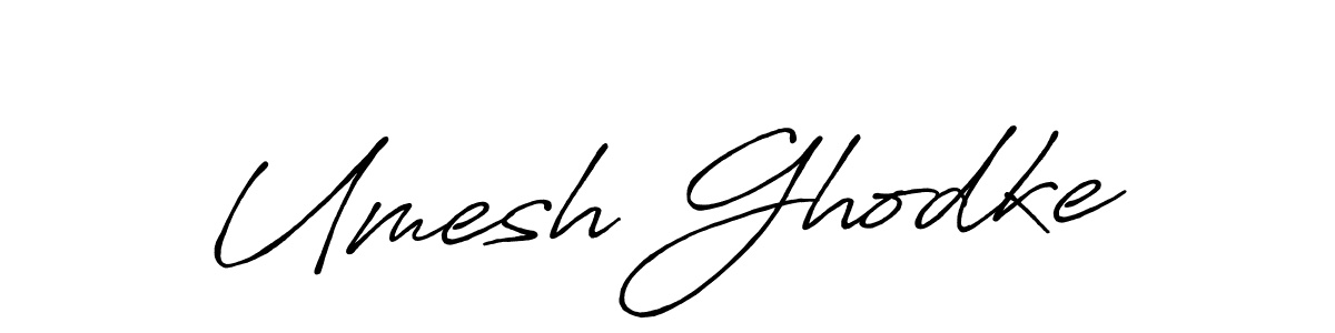 Use a signature maker to create a handwritten signature online. With this signature software, you can design (Antro_Vectra_Bolder) your own signature for name Umesh Ghodke. Umesh Ghodke signature style 7 images and pictures png