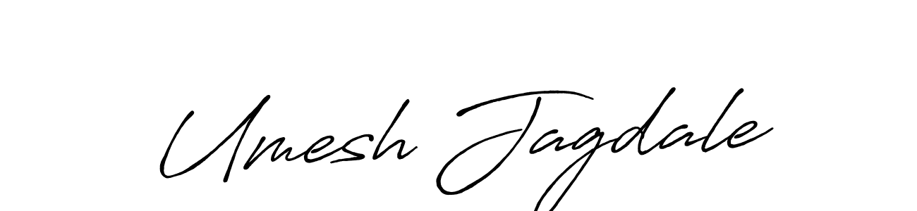 Also we have Umesh Jagdale name is the best signature style. Create professional handwritten signature collection using Antro_Vectra_Bolder autograph style. Umesh Jagdale signature style 7 images and pictures png