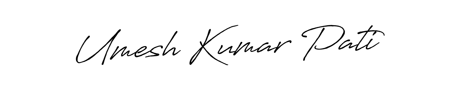 How to Draw Umesh Kumar Pati signature style? Antro_Vectra_Bolder is a latest design signature styles for name Umesh Kumar Pati. Umesh Kumar Pati signature style 7 images and pictures png