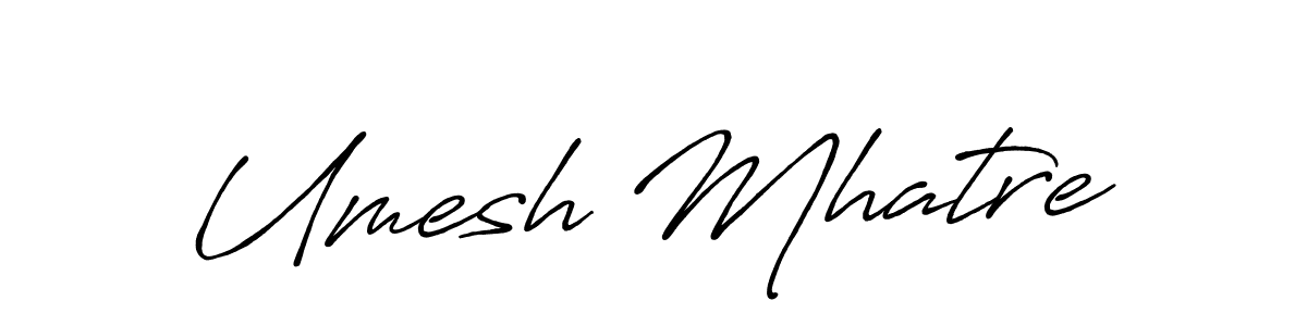 Similarly Antro_Vectra_Bolder is the best handwritten signature design. Signature creator online .You can use it as an online autograph creator for name Umesh Mhatre. Umesh Mhatre signature style 7 images and pictures png