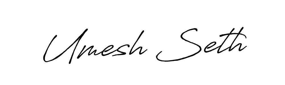 Best and Professional Signature Style for Umesh Seth. Antro_Vectra_Bolder Best Signature Style Collection. Umesh Seth signature style 7 images and pictures png
