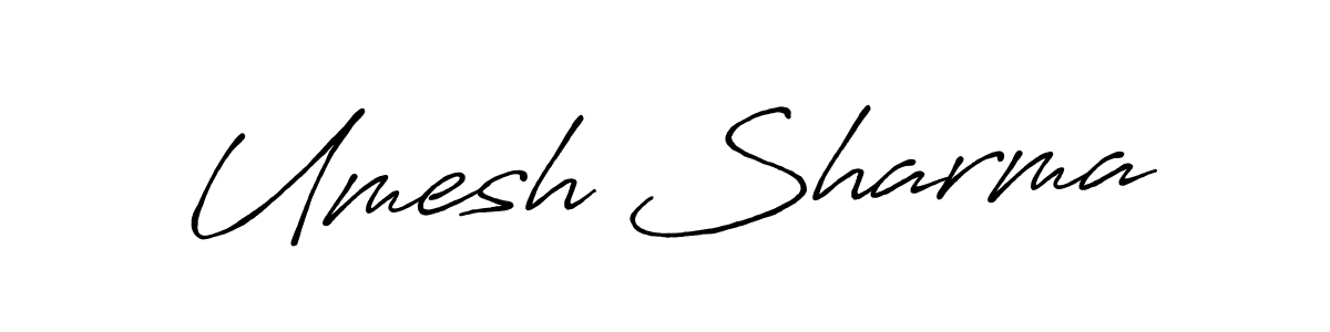 Make a beautiful signature design for name Umesh Sharma. Use this online signature maker to create a handwritten signature for free. Umesh Sharma signature style 7 images and pictures png