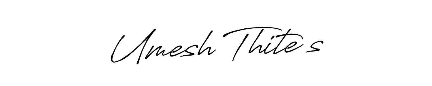 You can use this online signature creator to create a handwritten signature for the name Umesh Thite’s. This is the best online autograph maker. Umesh Thite’s signature style 7 images and pictures png