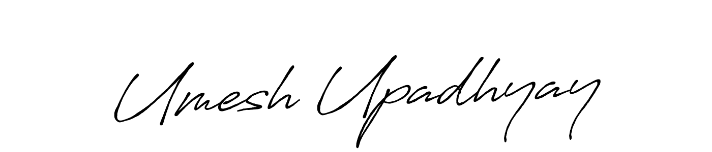 Also You can easily find your signature by using the search form. We will create Umesh Upadhyay name handwritten signature images for you free of cost using Antro_Vectra_Bolder sign style. Umesh Upadhyay signature style 7 images and pictures png