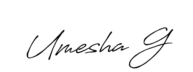 How to Draw Umesha G signature style? Antro_Vectra_Bolder is a latest design signature styles for name Umesha G. Umesha G signature style 7 images and pictures png