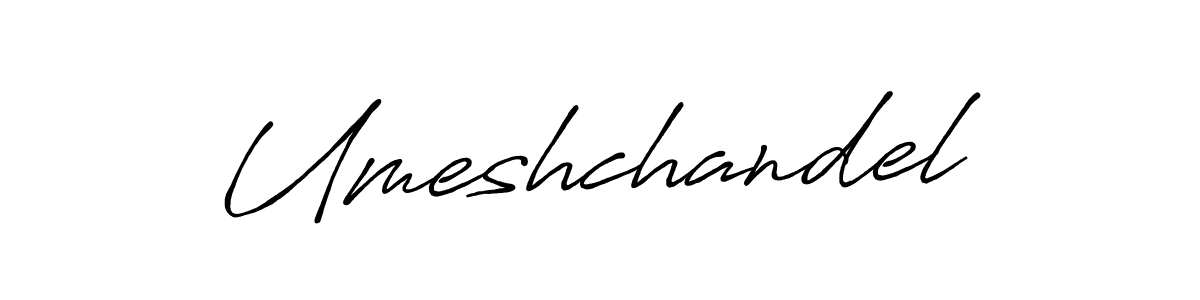 Make a beautiful signature design for name Umeshchandel. Use this online signature maker to create a handwritten signature for free. Umeshchandel signature style 7 images and pictures png