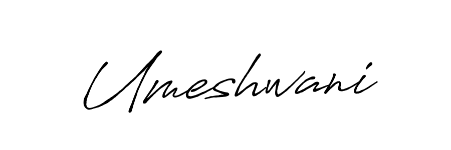 Use a signature maker to create a handwritten signature online. With this signature software, you can design (Antro_Vectra_Bolder) your own signature for name Umeshwani. Umeshwani signature style 7 images and pictures png