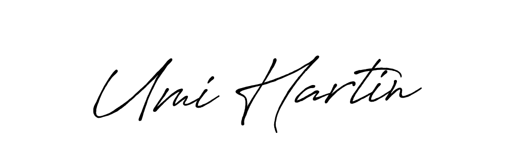 You can use this online signature creator to create a handwritten signature for the name Umi Hartin. This is the best online autograph maker. Umi Hartin signature style 7 images and pictures png