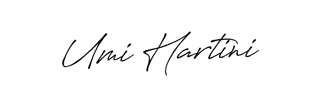 How to Draw Umi Hartini signature style? Antro_Vectra_Bolder is a latest design signature styles for name Umi Hartini. Umi Hartini signature style 7 images and pictures png