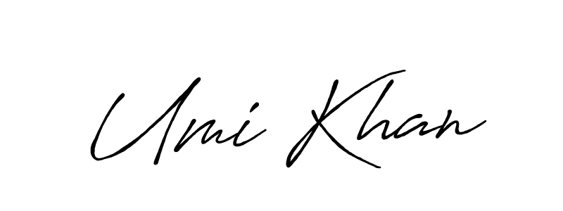 Once you've used our free online signature maker to create your best signature Antro_Vectra_Bolder style, it's time to enjoy all of the benefits that Umi Khan name signing documents. Umi Khan signature style 7 images and pictures png