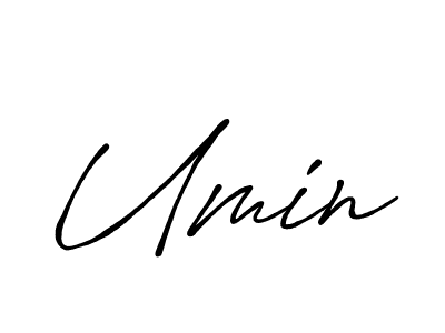 You should practise on your own different ways (Antro_Vectra_Bolder) to write your name (Umin) in signature. don't let someone else do it for you. Umin signature style 7 images and pictures png