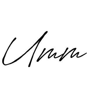 It looks lik you need a new signature style for name Umm. Design unique handwritten (Antro_Vectra_Bolder) signature with our free signature maker in just a few clicks. Umm signature style 7 images and pictures png